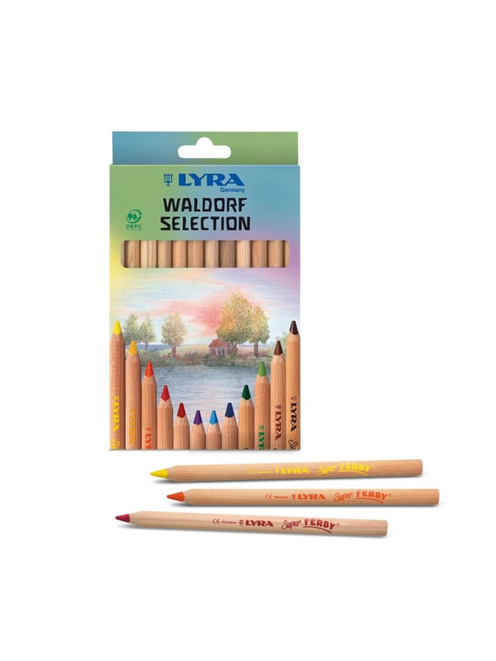 LYRA Super Ferby Buntstifte Waldorf Selection in natur günstig kaufen onesize