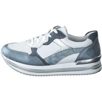 Remonte Plateau Sneaker in blau