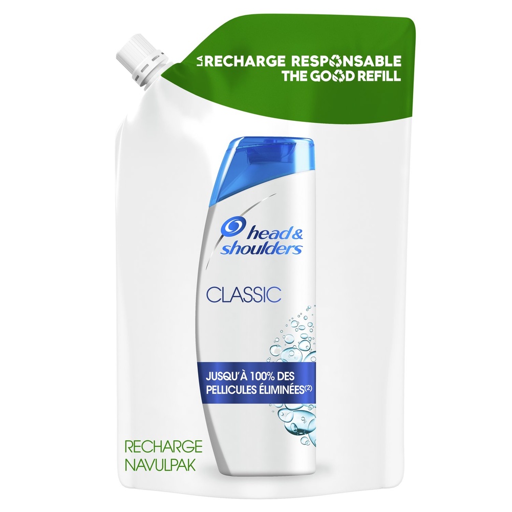 head & shoulders Head & Shoulders Classic Shampoing Recharge Eco Recharge Shampoing
