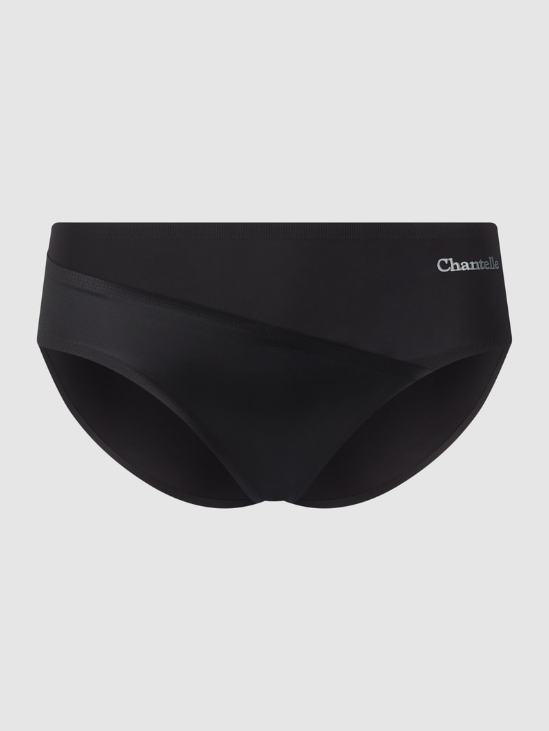 Slip aus Mikrofaser Modell 'Essentiall' in schwarz