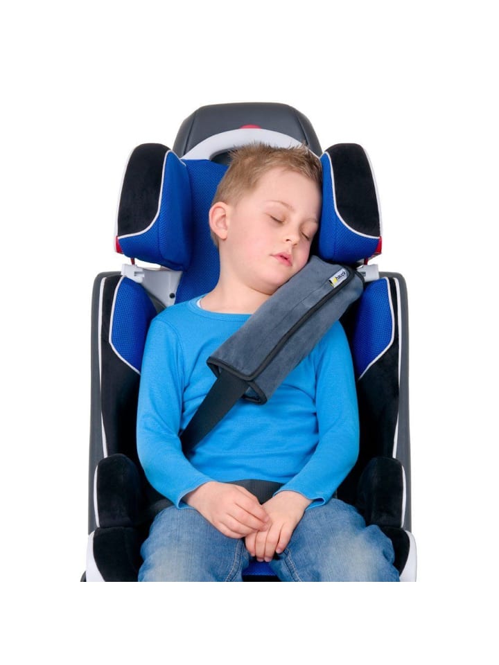 Hauck Gurtpolster Cushion Me für Fahrzeuggurt - Grau in schwarz günstig kaufen onesize