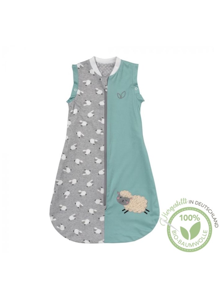 SlumberOrganix Bio Babyschlafsack, 1.0 Tog in Silber günstig kaufen 90 cm