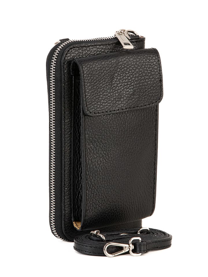 Lia Biassoni Leder-Handytasche 