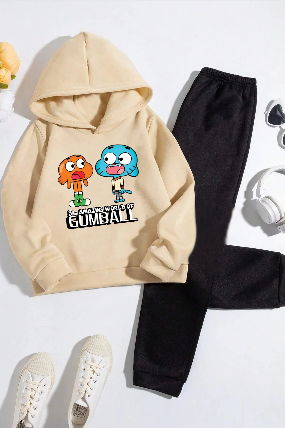 uyguntarz  Gumball-Trainingsanzug-Set für Kinder