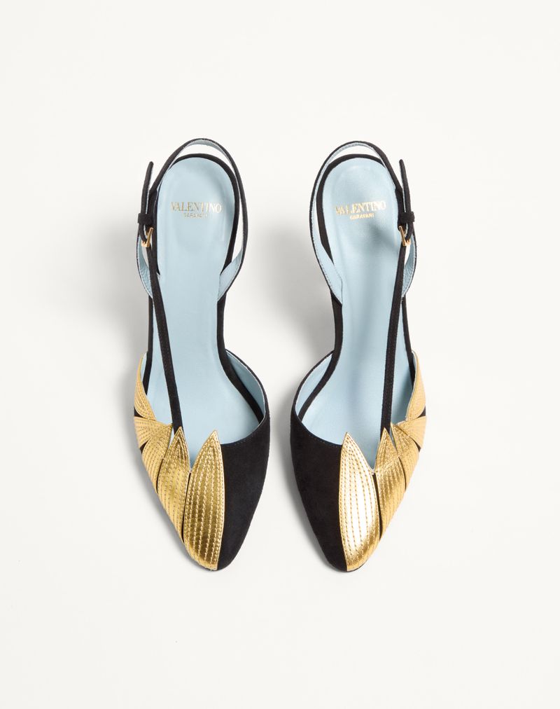90mm Foliefoliage ruskinds slingback pumps