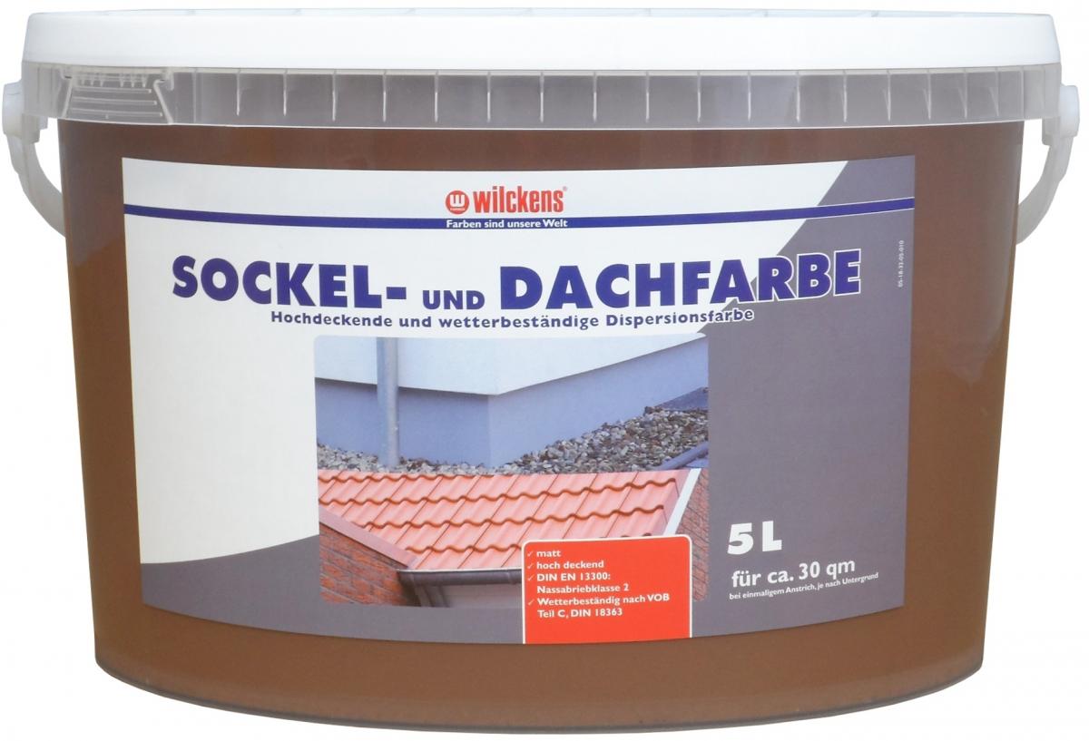 Wilckens Farben Wilckens Sockel- und Dachfarbe, Havanna 5 L