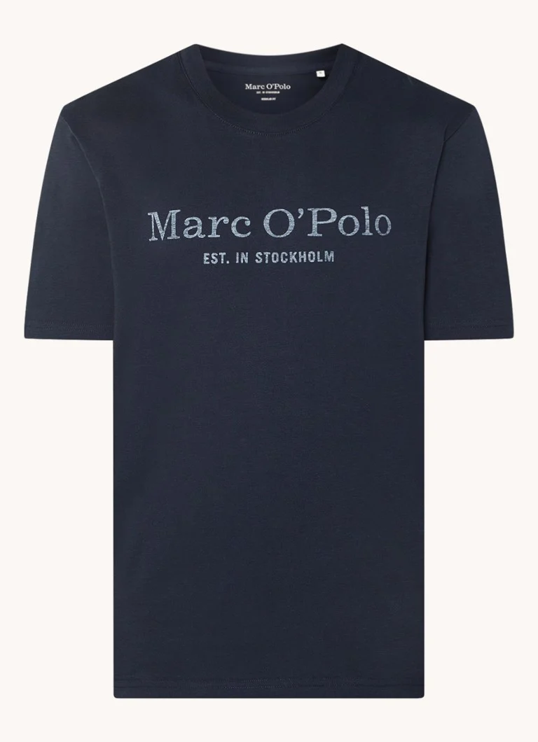 Marc O'Polo ekologiškos medvilnės marškinėliai su logotipu