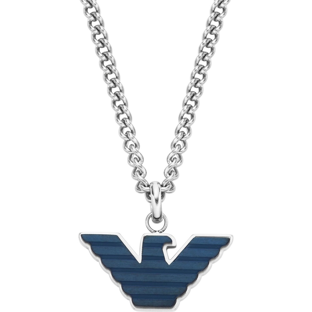 Emporio Armani Chaînette Acier inoxydable collier
