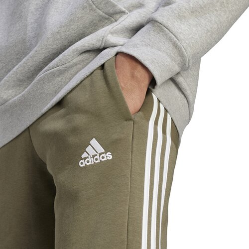 HERREN HOSE ESSENTIALS 3-STREIFEN TAPERED CUFF (NORMAL & LANG)