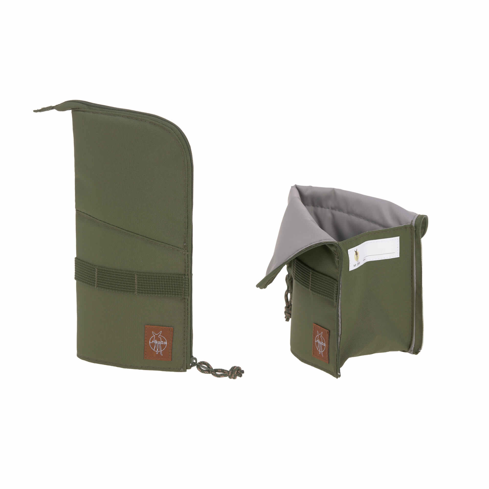 Schulranzen Set 7-teilig, Boxy Unique Olive