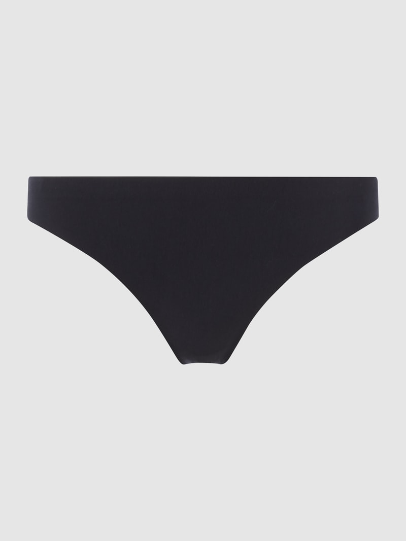 Hip String ohne Nähte in schwarz