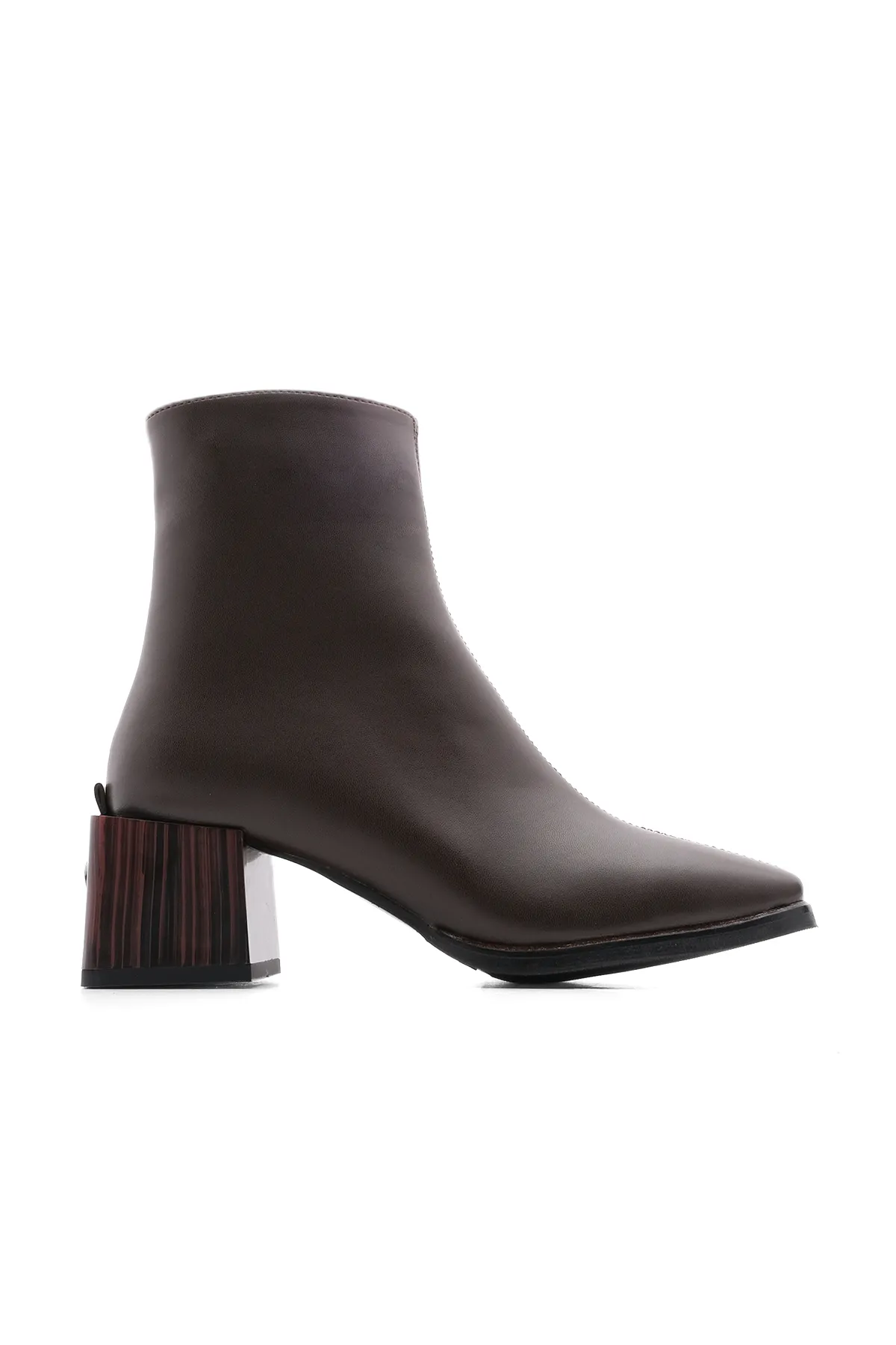 Marjin  Stiefelette - Braun - Blockabsatz