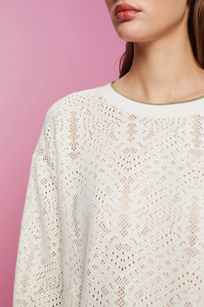 Sweatshirt aus Strick