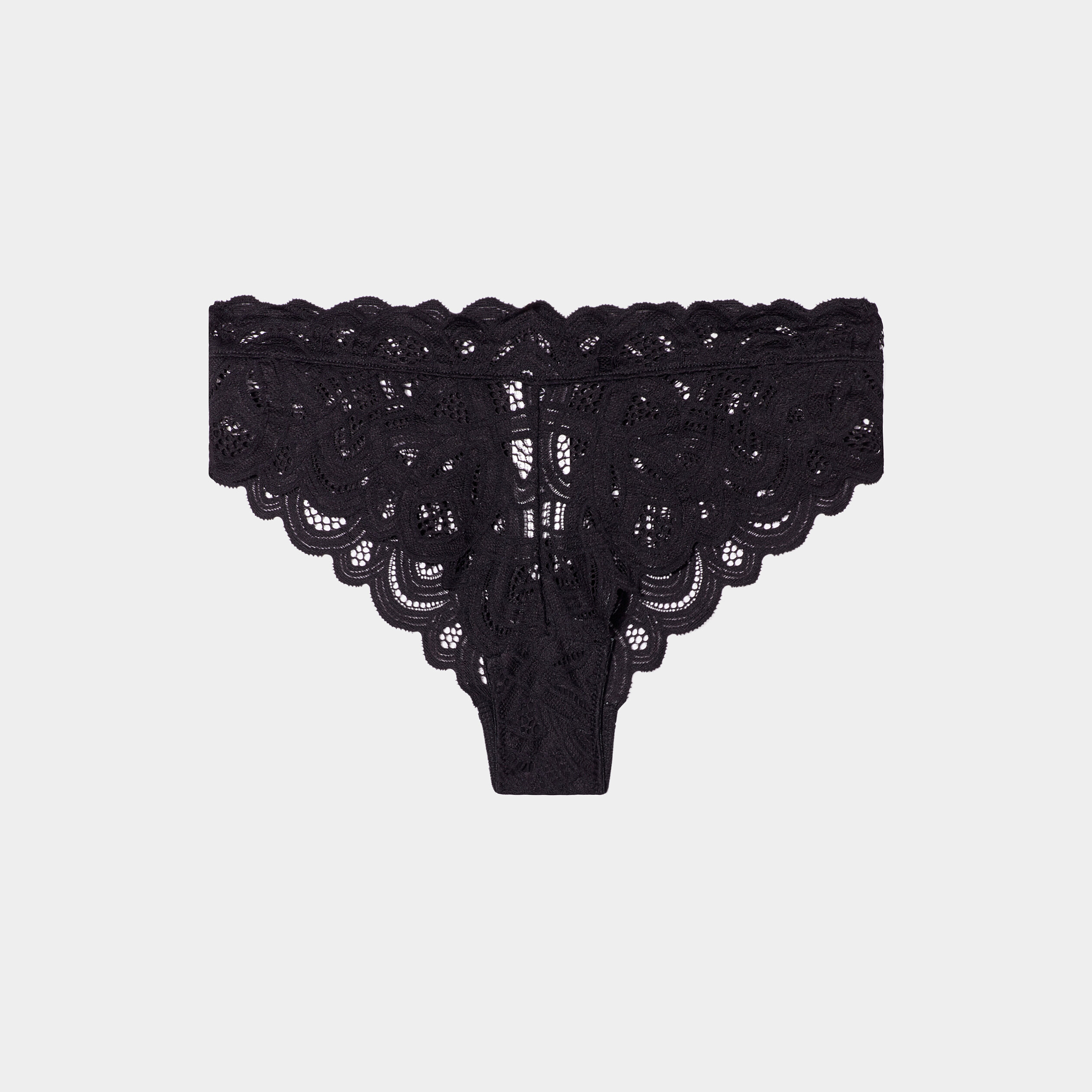 Boxer en dentelle noir femme | La Halle