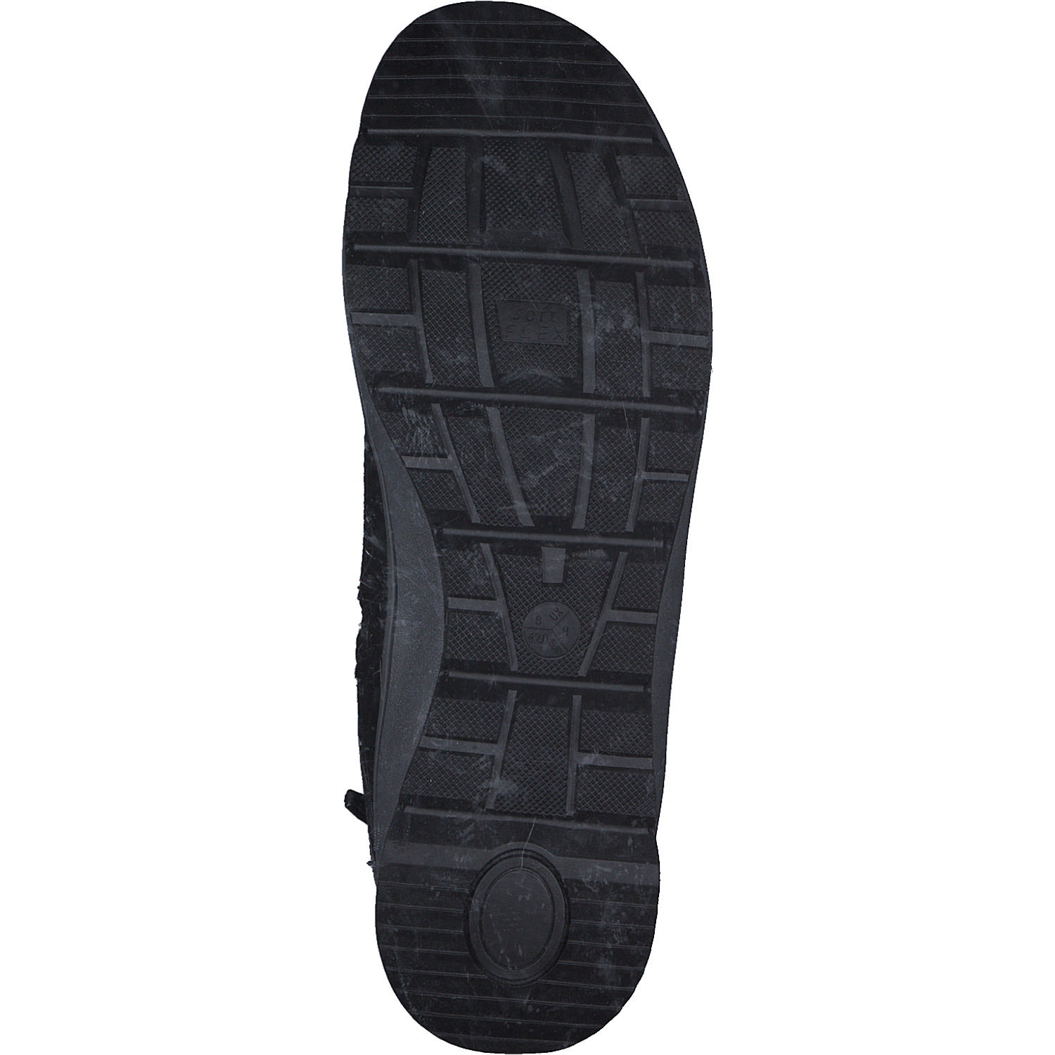 Jana Shoes 26271, Schnürstiefel, Damen, Schwarz
