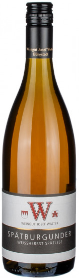 2019 Blauer Spätburgunder Spätburgunder Weißherbst Spätlese halbtrocken - Weingut Josef Walter