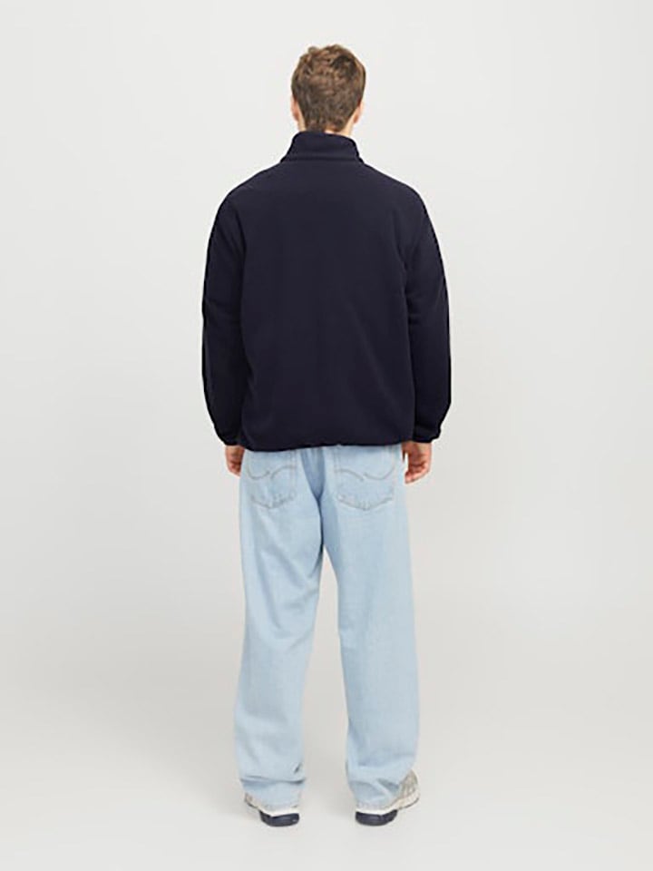 Jack & Jones Fleecejacke in Dunkelblau günstig kaufen