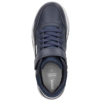 Geox J Perth Boy Sneaker in schwarz