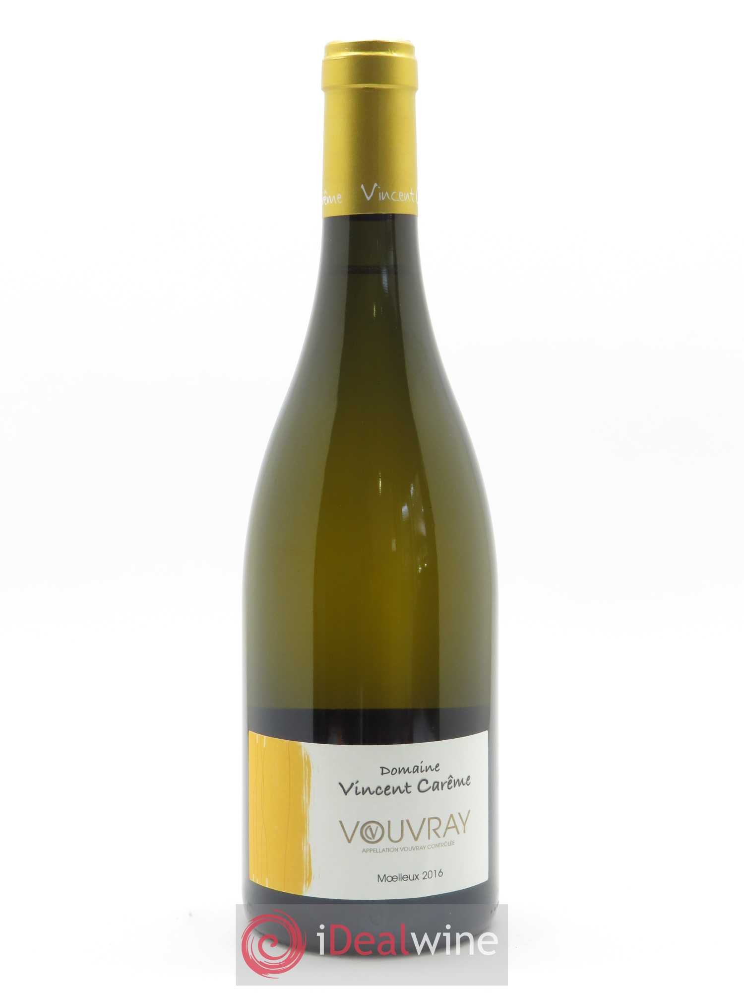 Vouvray Moelleux Vincent Carême (Domaine)  2016 - Lot de 1 Bouteille