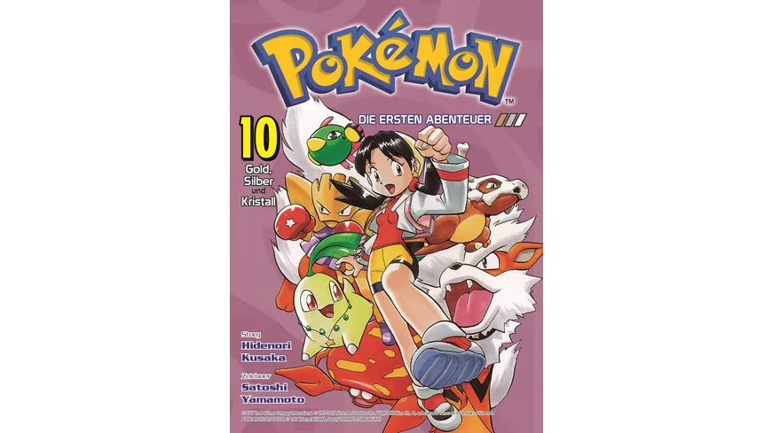 Pokémon - Die ersten Abenteuer 10 - Bd. 10: Gold, Silber und Kristall