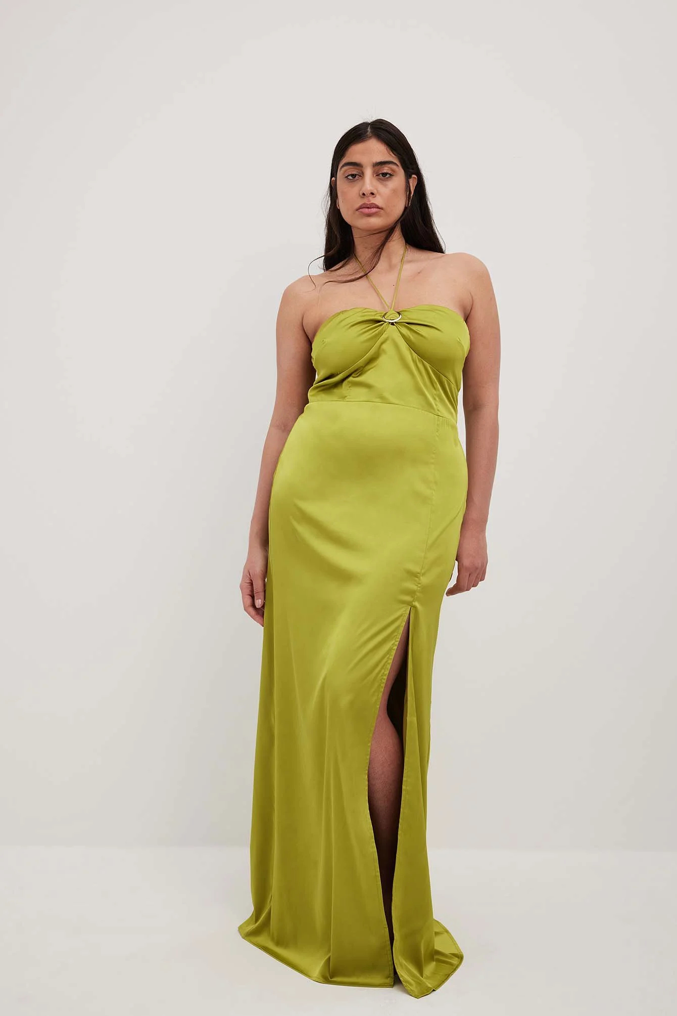 Maxikleid mit Details