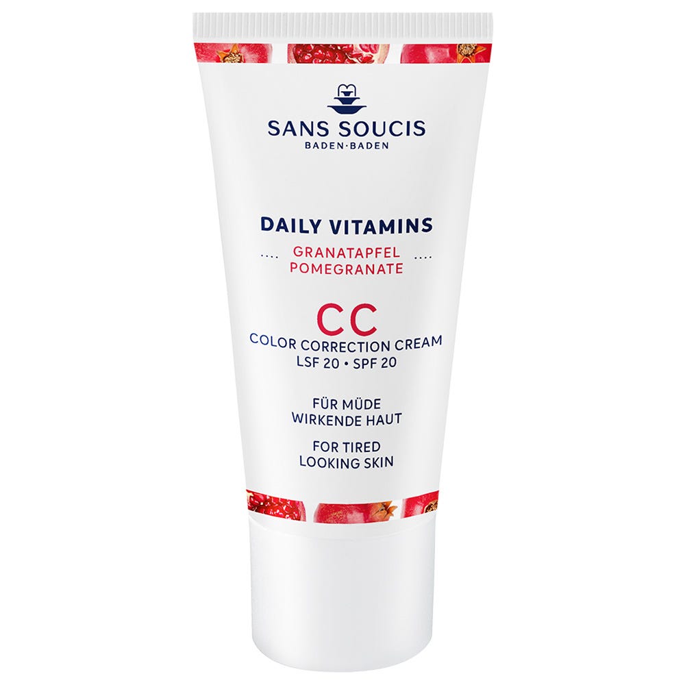Sans Soucis Daily Vitamins Color Correction Cream LSF 20 Anti-Müdigkeit 30 ml