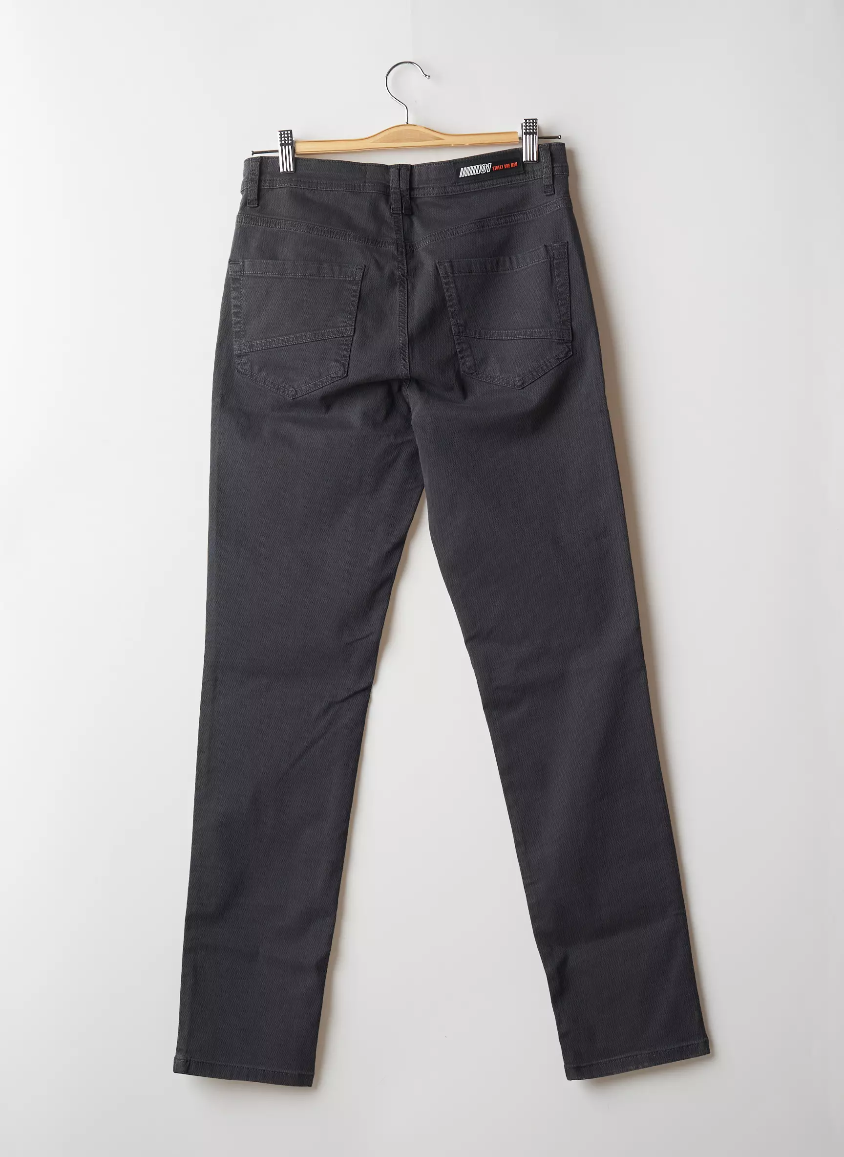 Street One Pantalons Slim Homme couleur gris