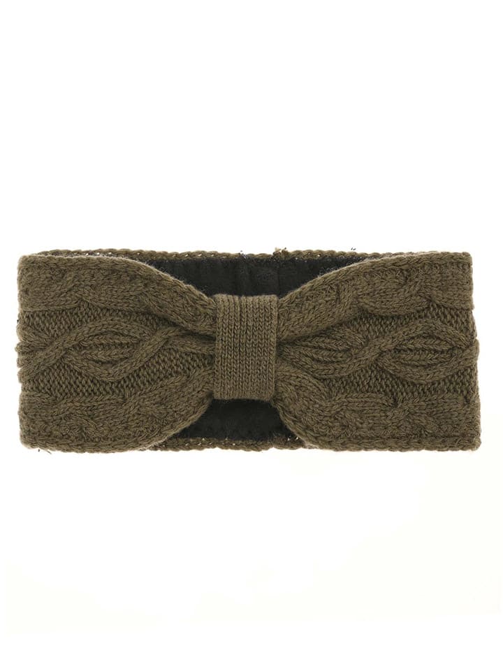 Zwillingsherz Stirnband in Khaki günstig kaufen onesize