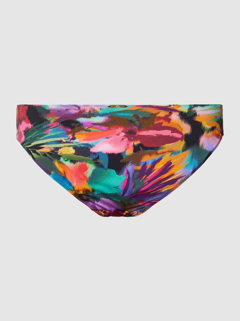 Bikini-Slip mit floralem Print Modell 'JUNGLE PARADISE' in pink