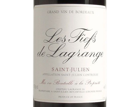 Les Fiefs de Lagrange Rouge 2004 , Second Vin du Château Lagrange Bordeaux Saint-Julien