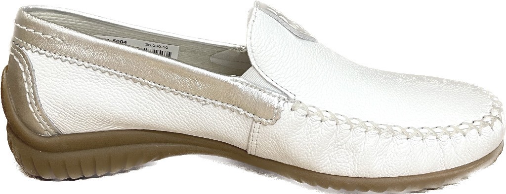 GABOR Komfort Slipper weiss