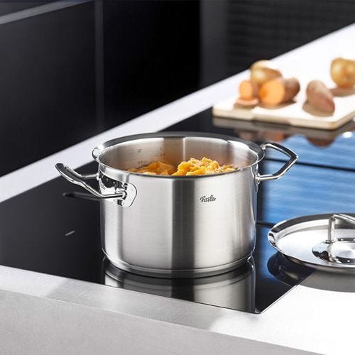 Original-Profi Collection® 4-teiliges Set aus Kochtöpfen und Stielkasserolle