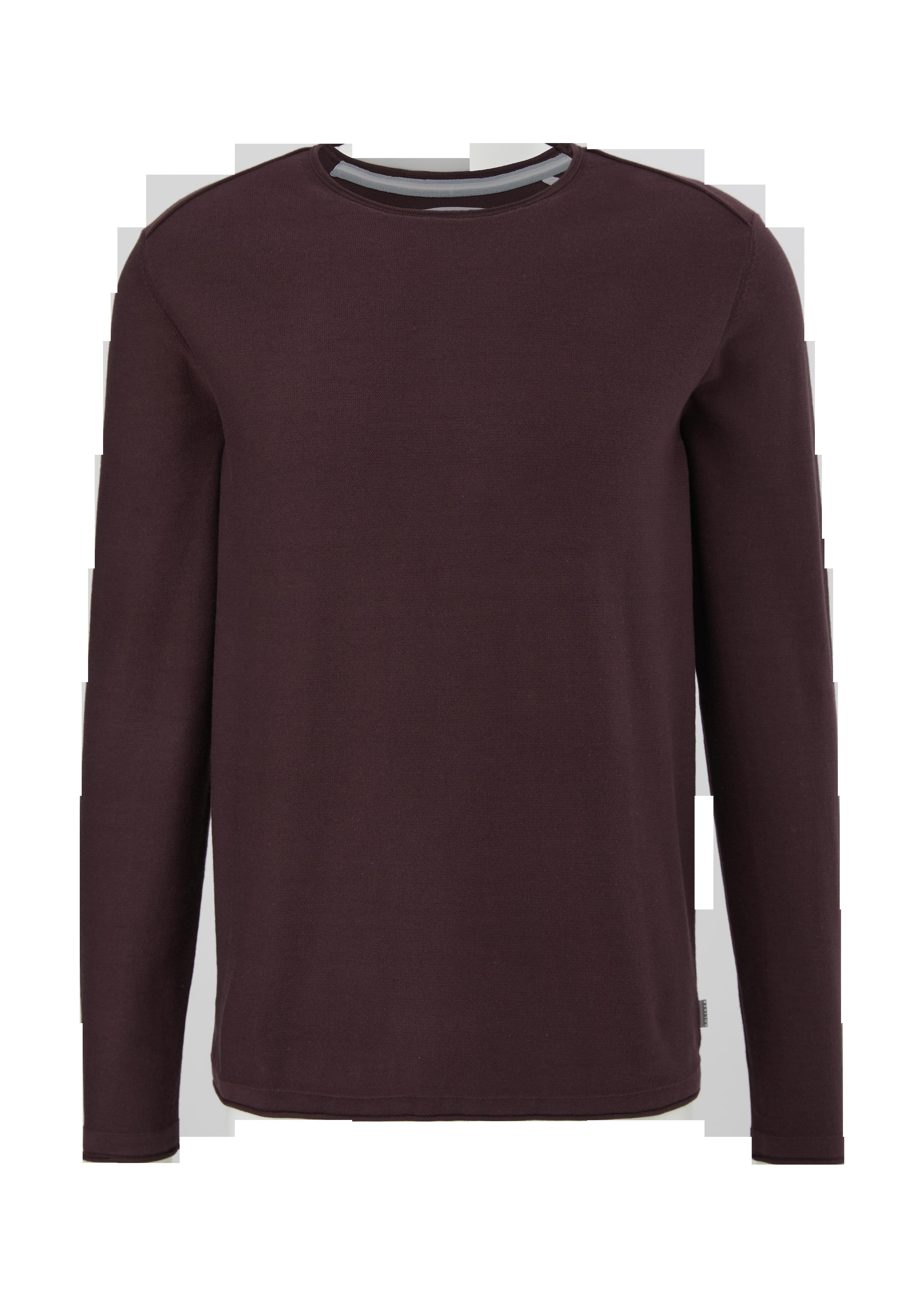 Pullover mit Rollsaumblende  2124525-4991