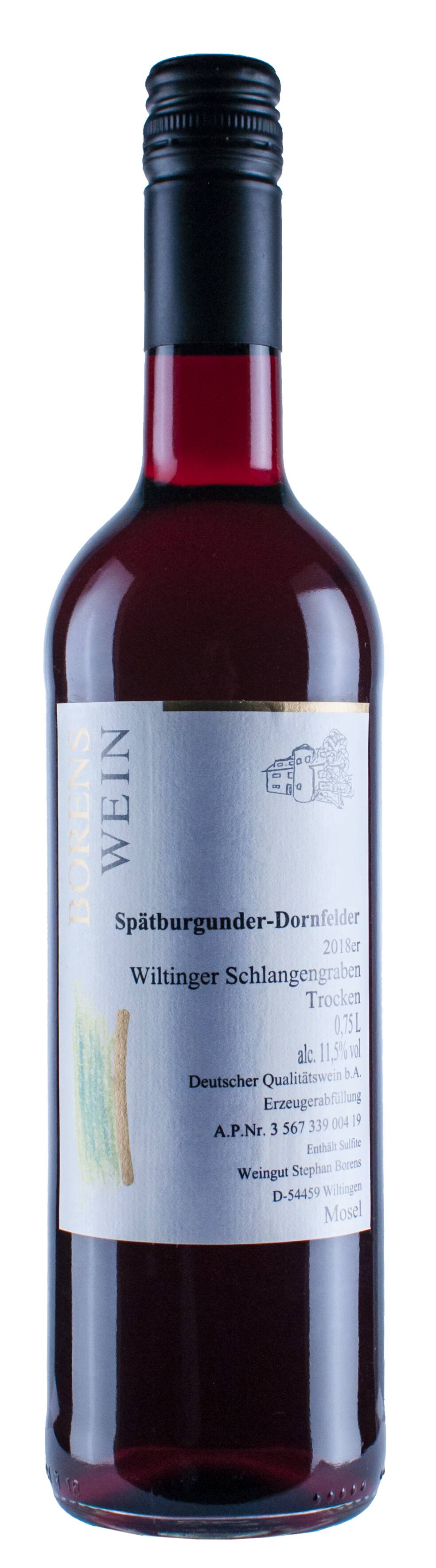 Weingut - Brennerei Borens Wiltinger Schlangengraben Rotwein 2022