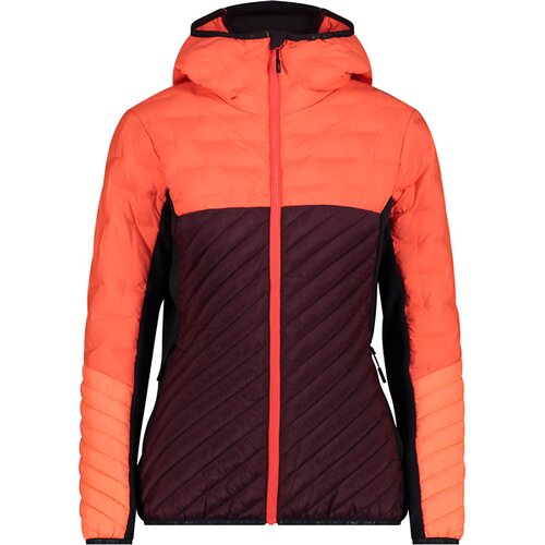 DAMEN JACKE WOMAN JACKET HYBRID FIX HOOD