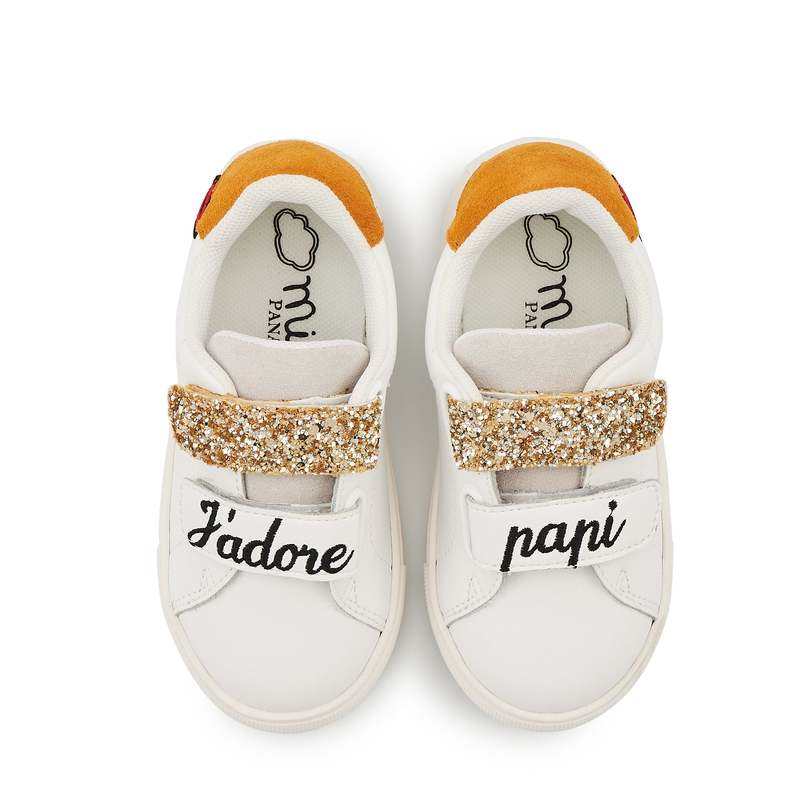 Baskets en cuir Mini Edith j'adore papi