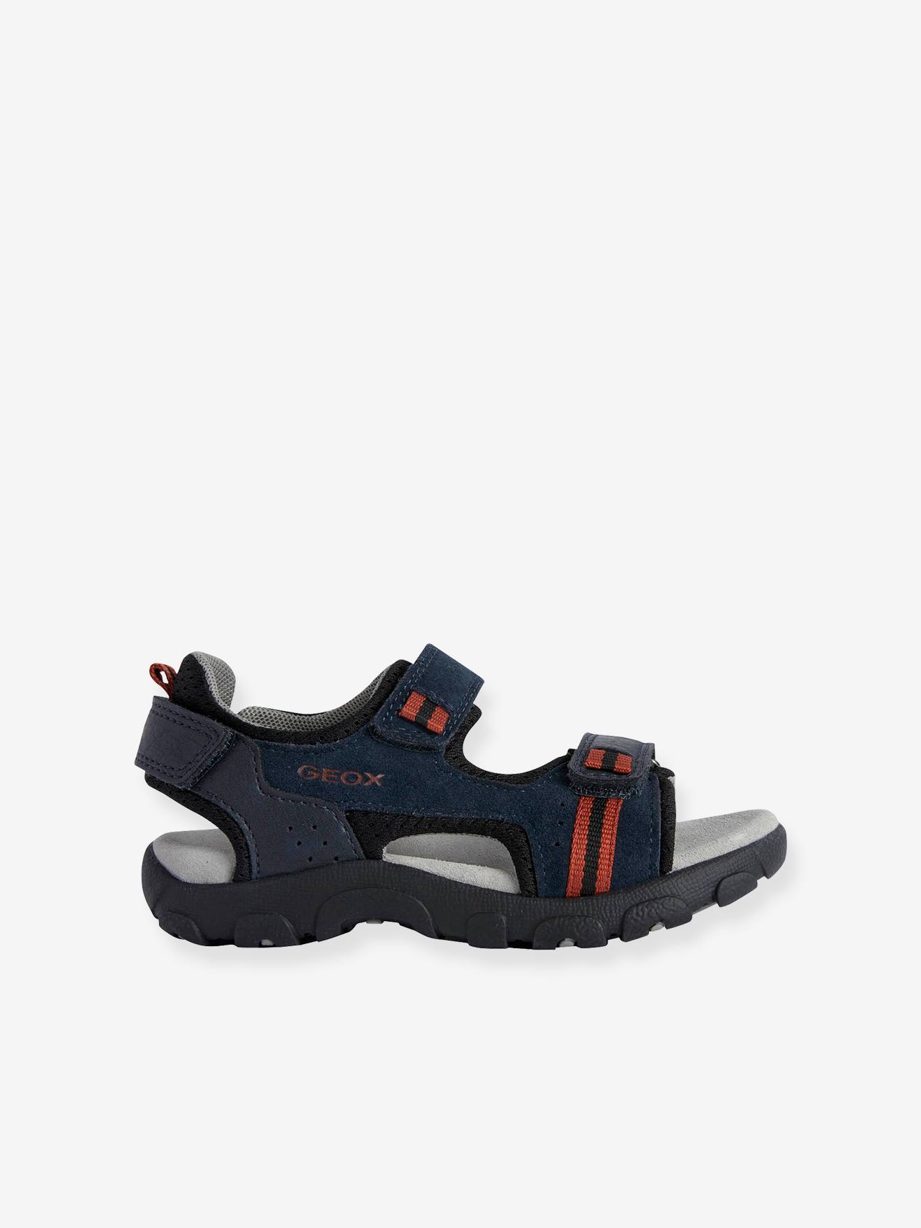 Geox Jungen Sandalen J.S. STRADA A MESH+ GEOX - marine