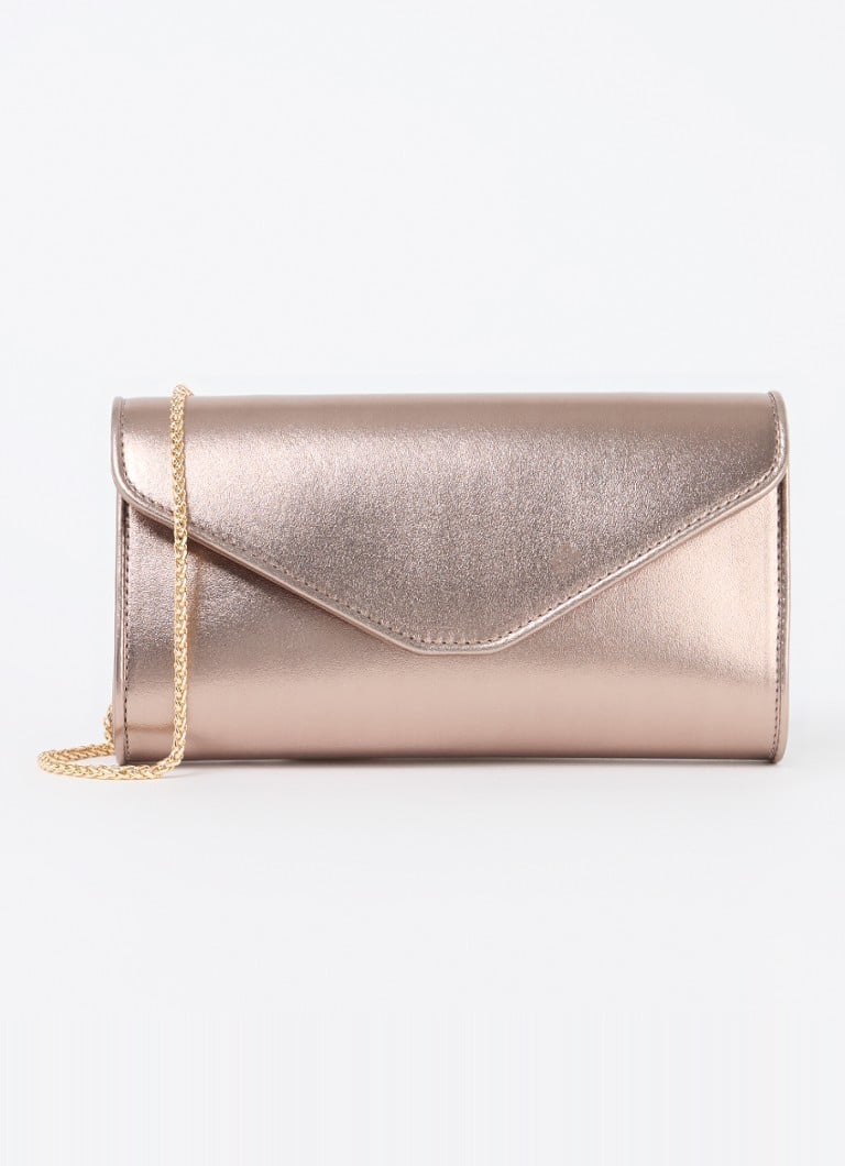 LKBennett Dominica goatskin crossbody bag with metallic finish