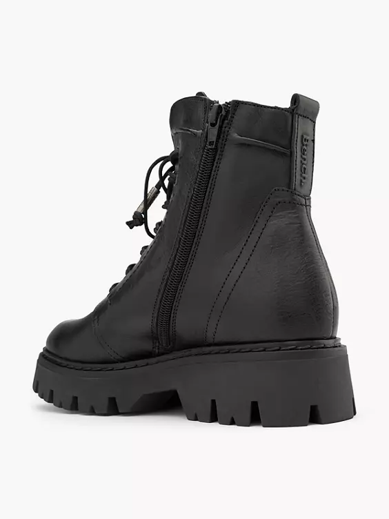 Bench Leder Schnürboots