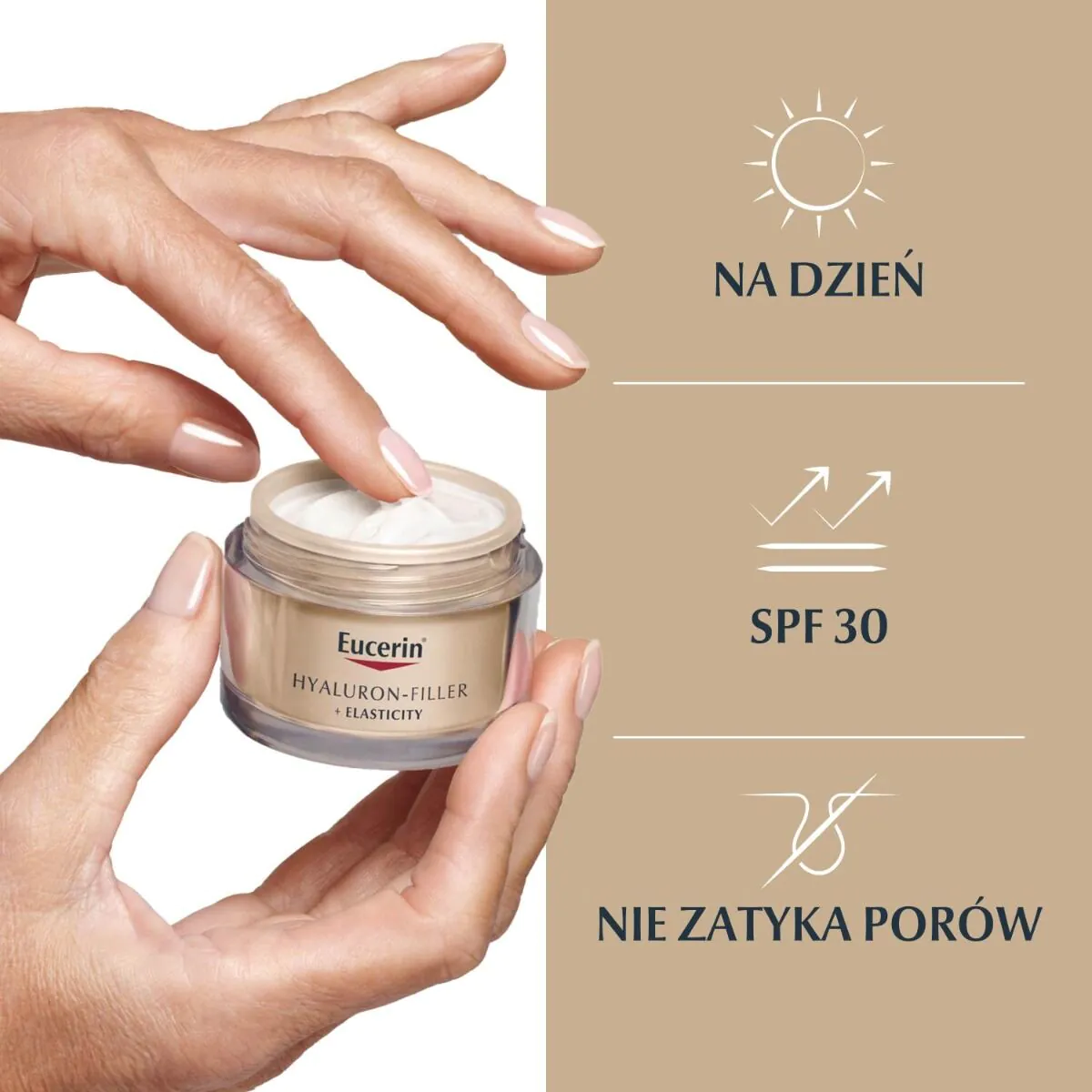 Eucerin Hyaluron Filler + Elasticity dnevna krema SPF 30