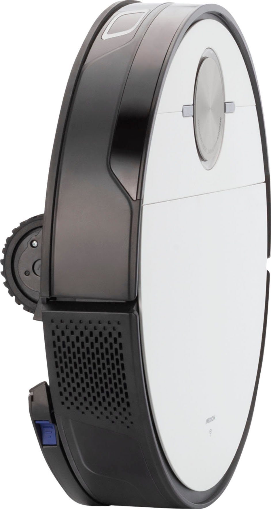 Medion® Saugroboter X50 SW (MD20004), mit Absaugstation, starke 8.000 Pa Saugkraft, No Go & Go Bereiche