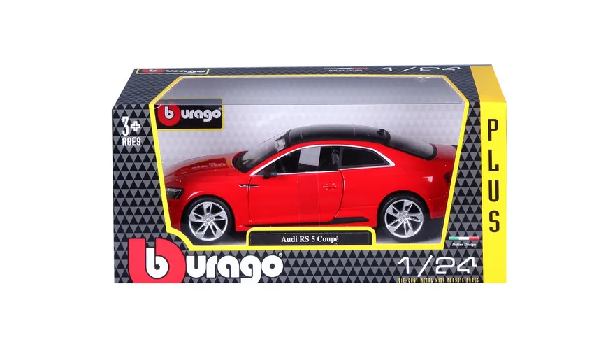 Bburago - 1:24 Audi RS 5 Coupe rot