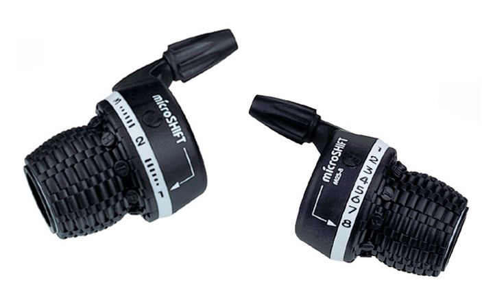microSHIFT 3x8-fach Schaltdrehgriff Set MS25-8 kaufen | Bike-Discount