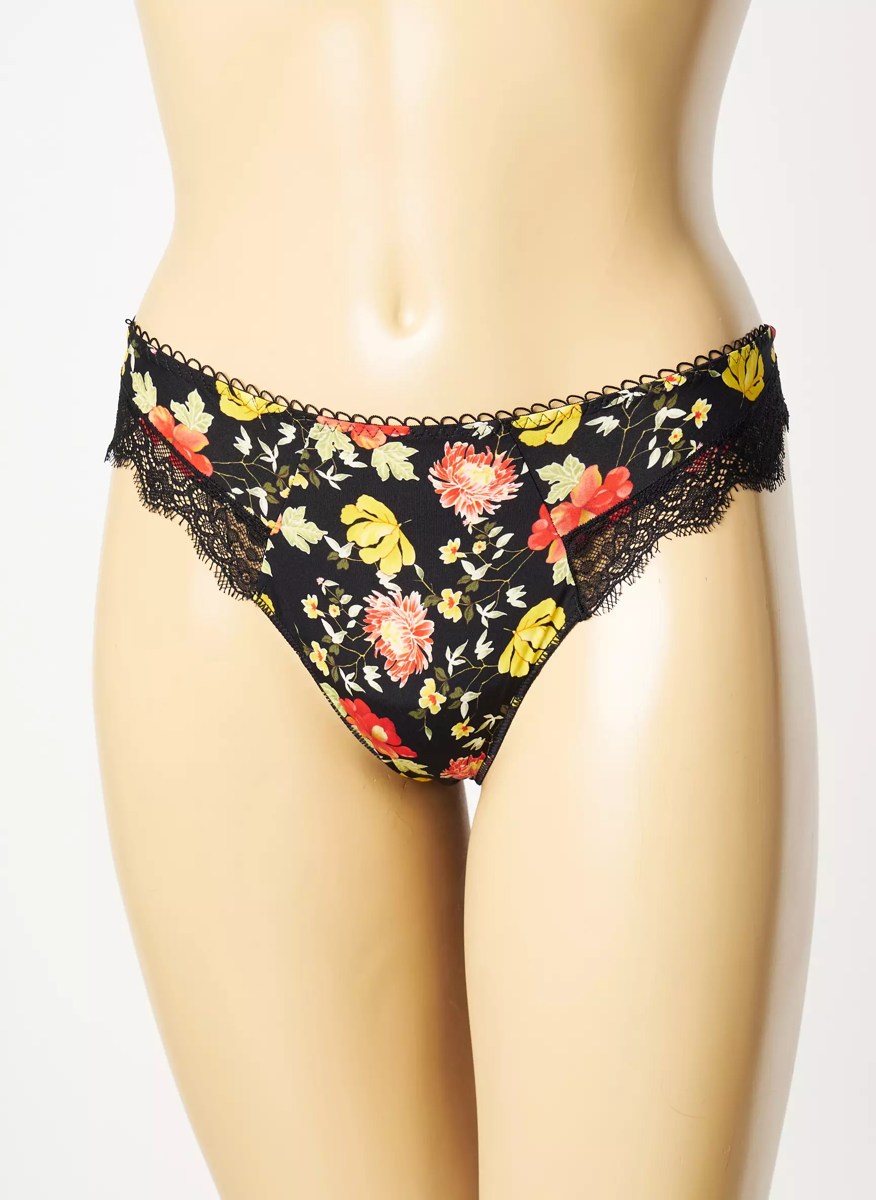 Antigel Tanga Femme couleur noir