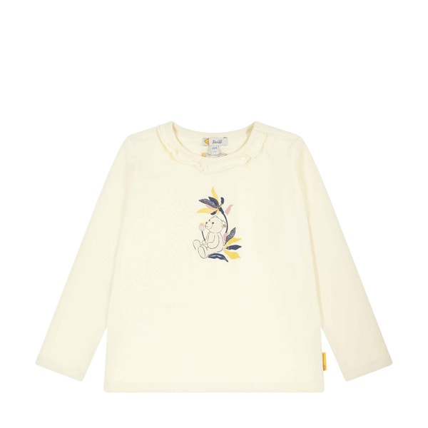 T-Shirt langarm, beige für Mädchen