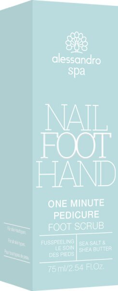 Alessandro Spa Foot One Minute Pedicure Fußpeeling