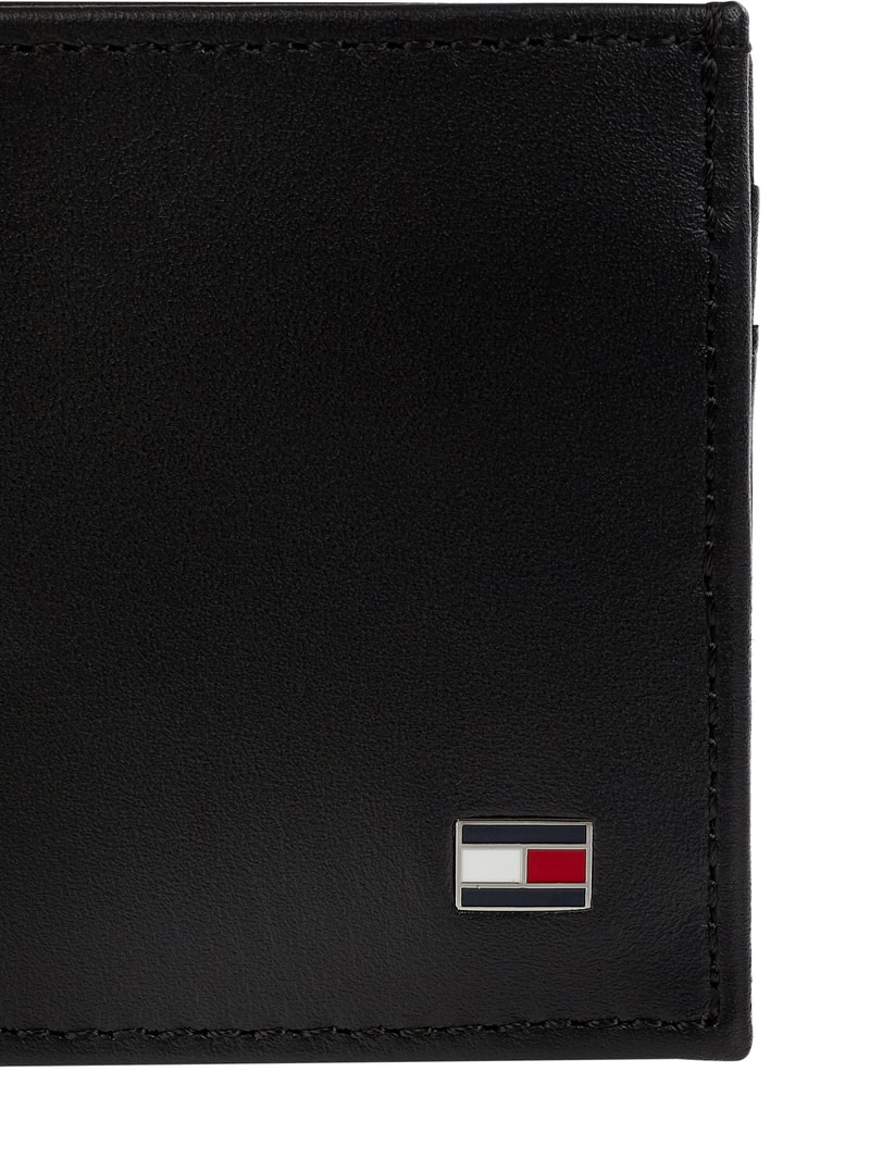 Geldbörse aus Leder in schwarz