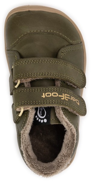 bar3foot Elf ~ Step MidCut Sneaker Warm ~ Olive