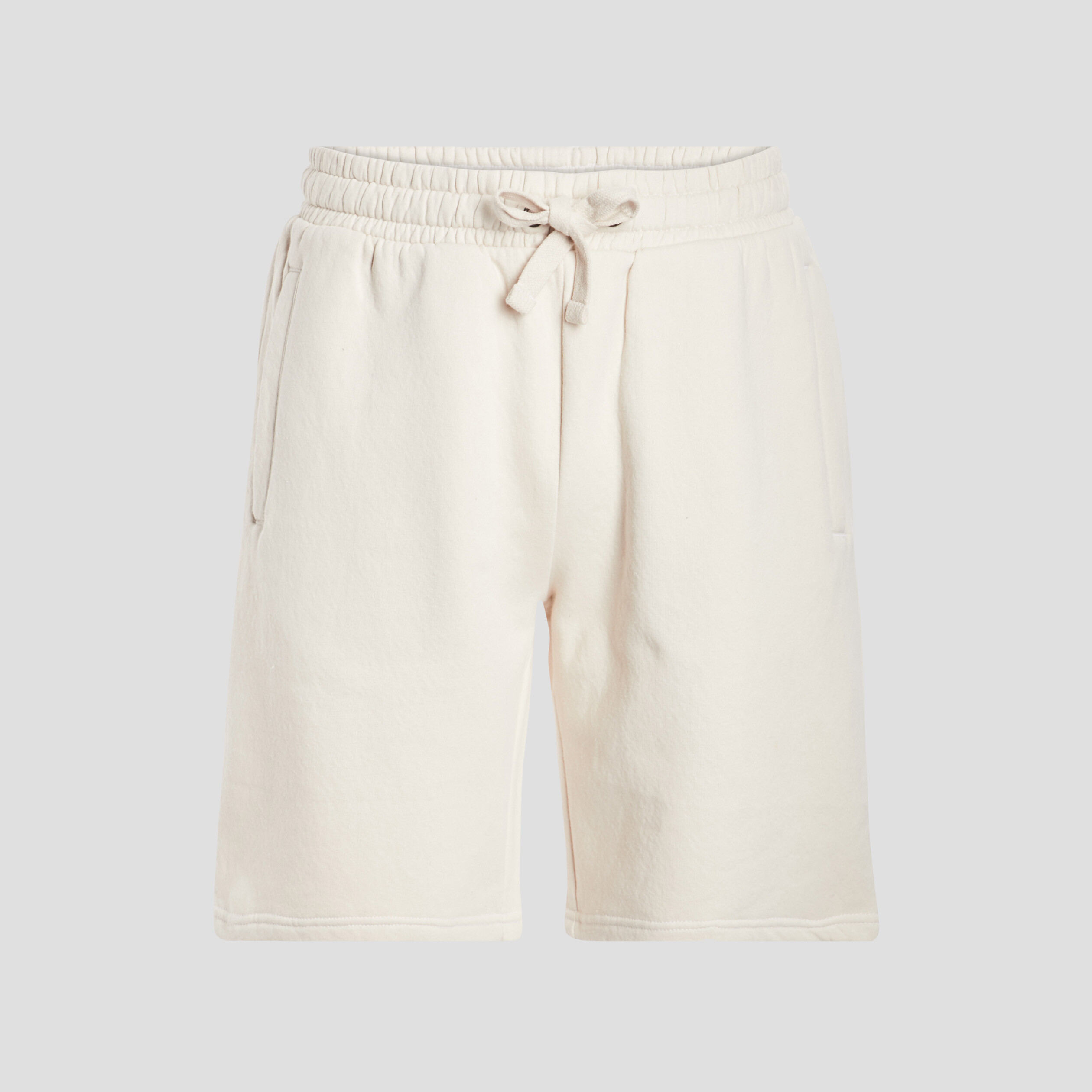 Short molletonné droit creme homme | La Halle