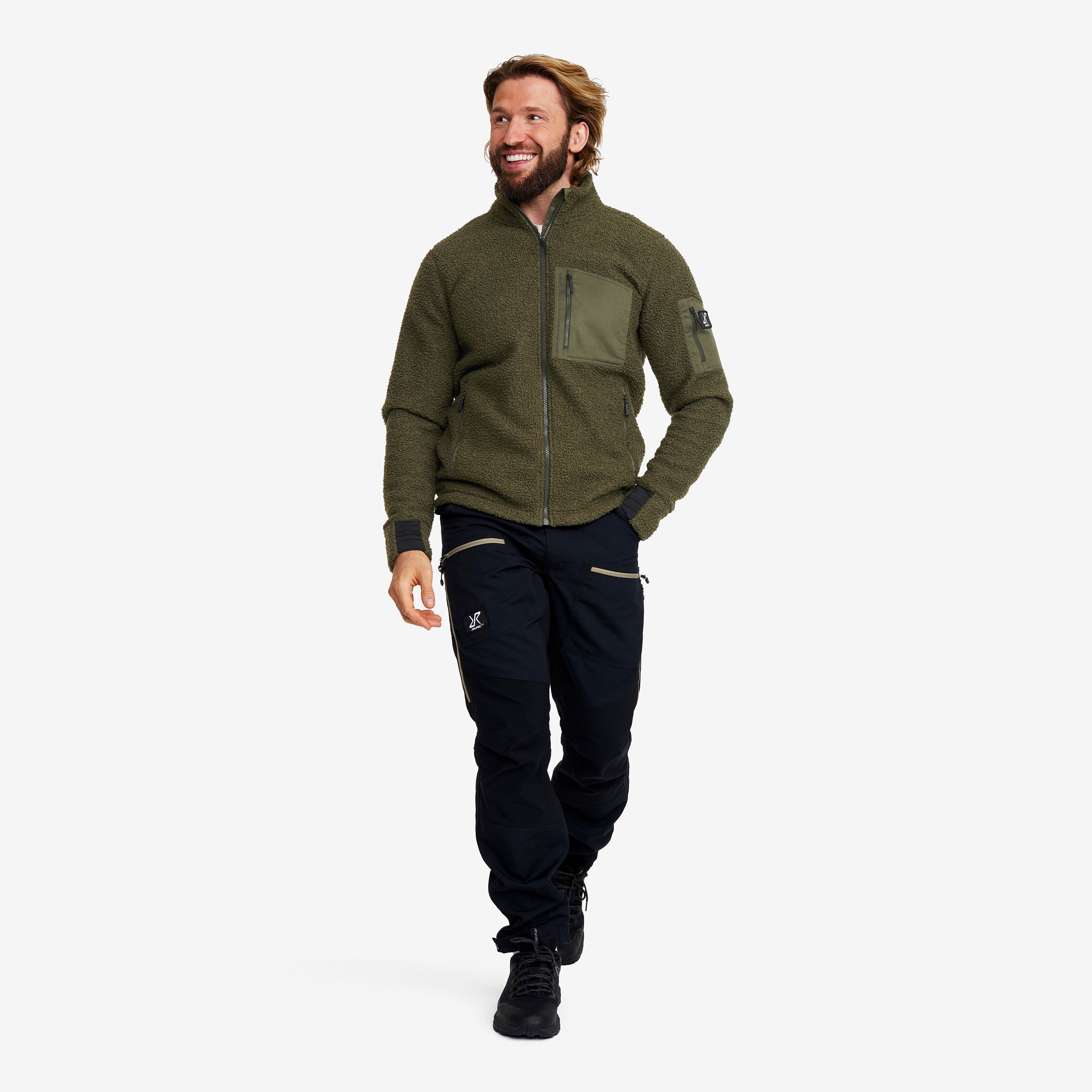 Bigfoot Pile Fleece Homme Grape Leaf
